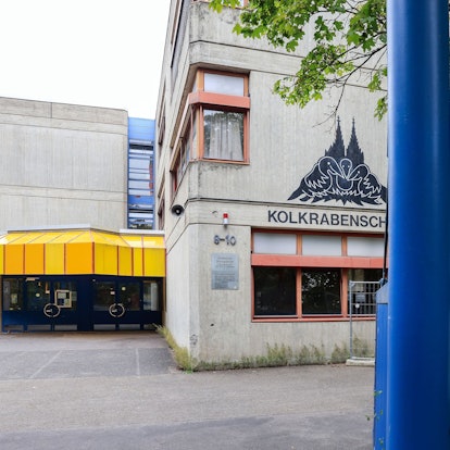 Außenansicht der Förderschule Kolkrabenweg