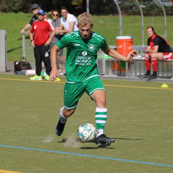 Borussia Lindenthal-Hohenlind - SV Schlebusch Westkampfbahn Köln Deutschland 05.09.2021 Alexander Fuchs (Lindenthal) Copyright Eduard Bopp Sportfotografie mail@fotobopp.de