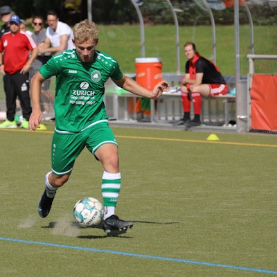 Borussia Lindenthal-Hohenlind - SV Schlebusch Westkampfbahn Köln Deutschland 05.09.2021 Alexander Fuchs (Lindenthal) Copyright Eduard Bopp Sportfotografie mail@fotobopp.de