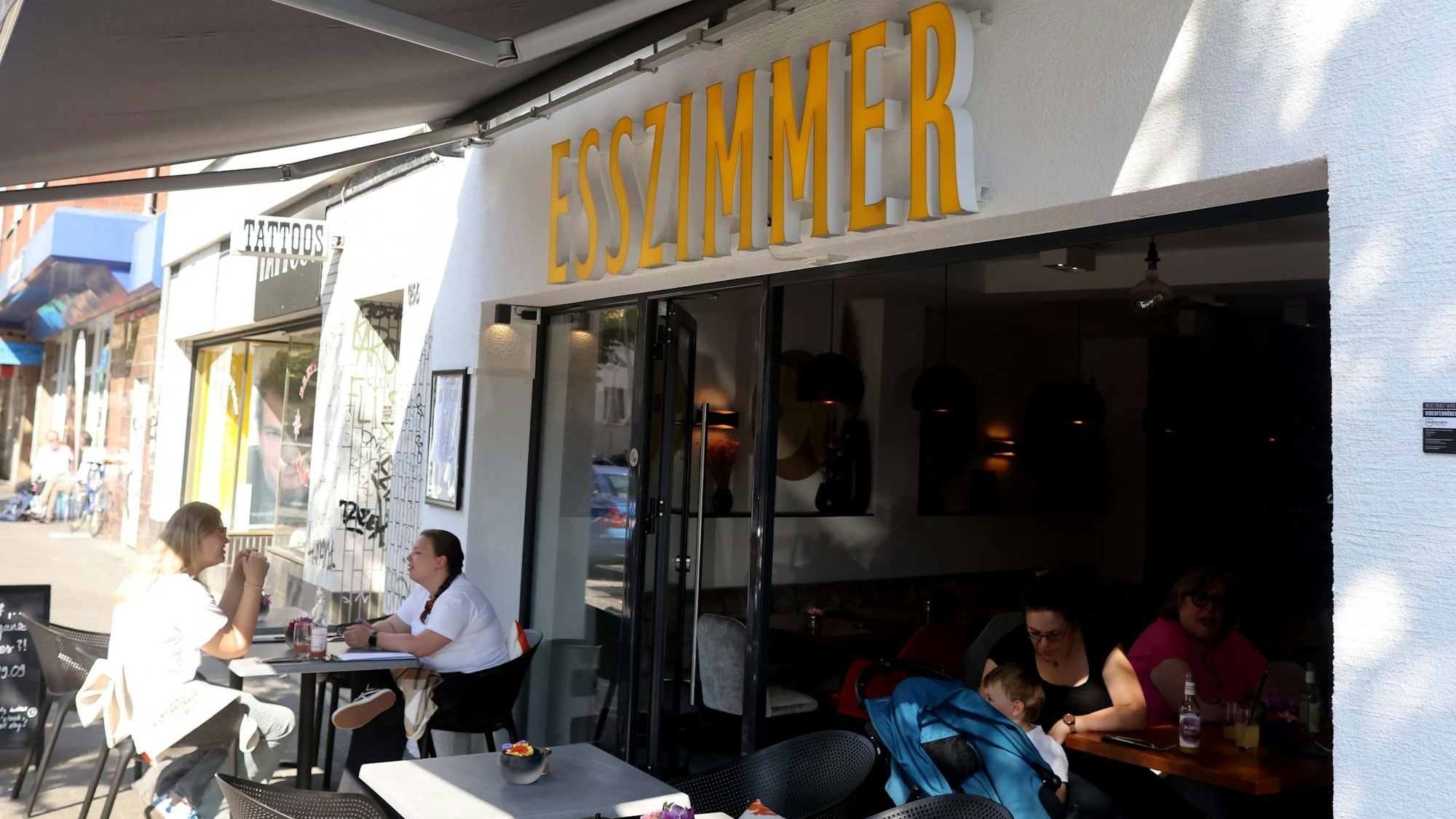 Das Esszimmer auf der Venloer Straße von außen