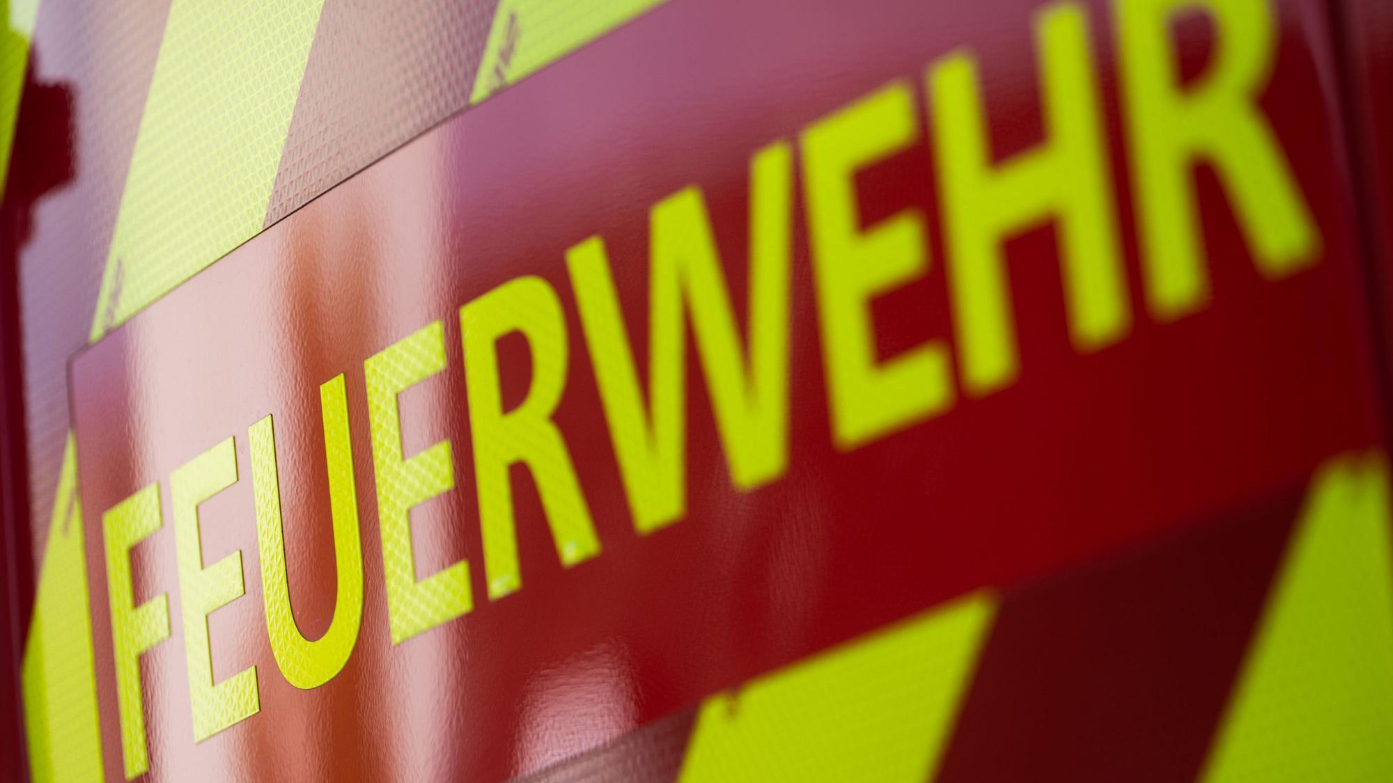 Ein Einsatzfahrzeug der Feuerwehr.