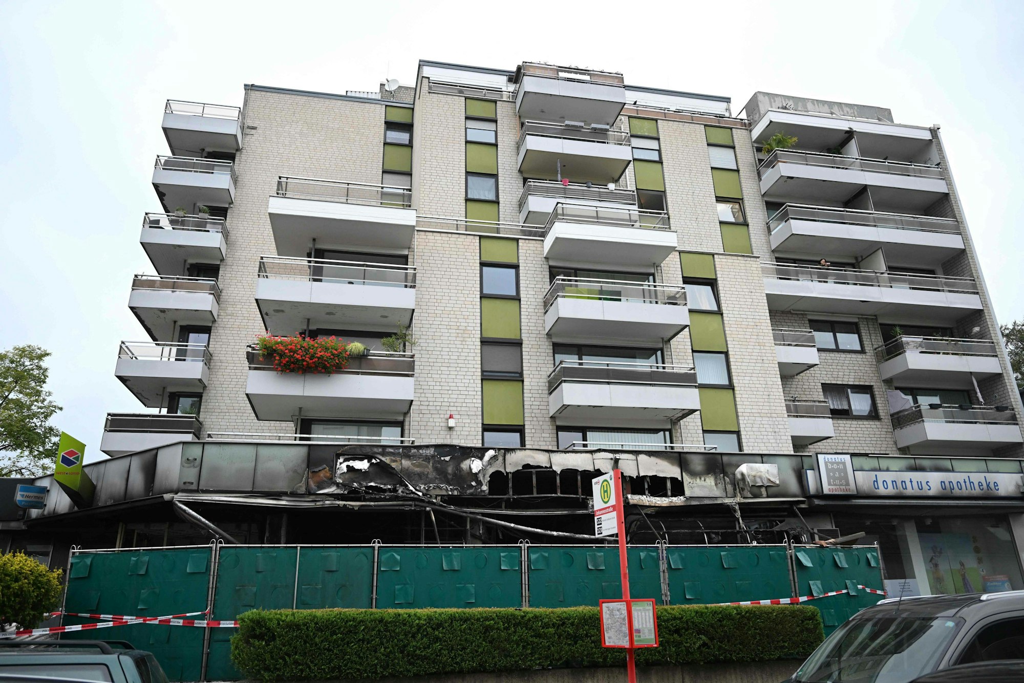 In diesem Gebäude ereignete sich die Detonation im Erdgeschoss.