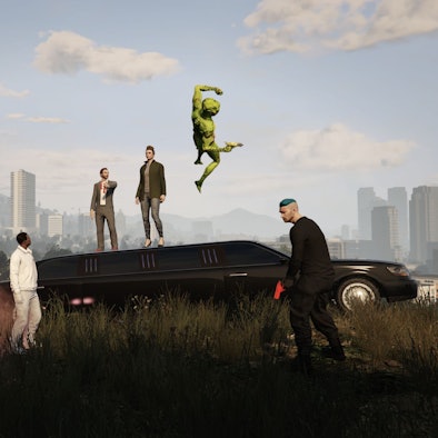 Szene aus Grand Theft Hamlet