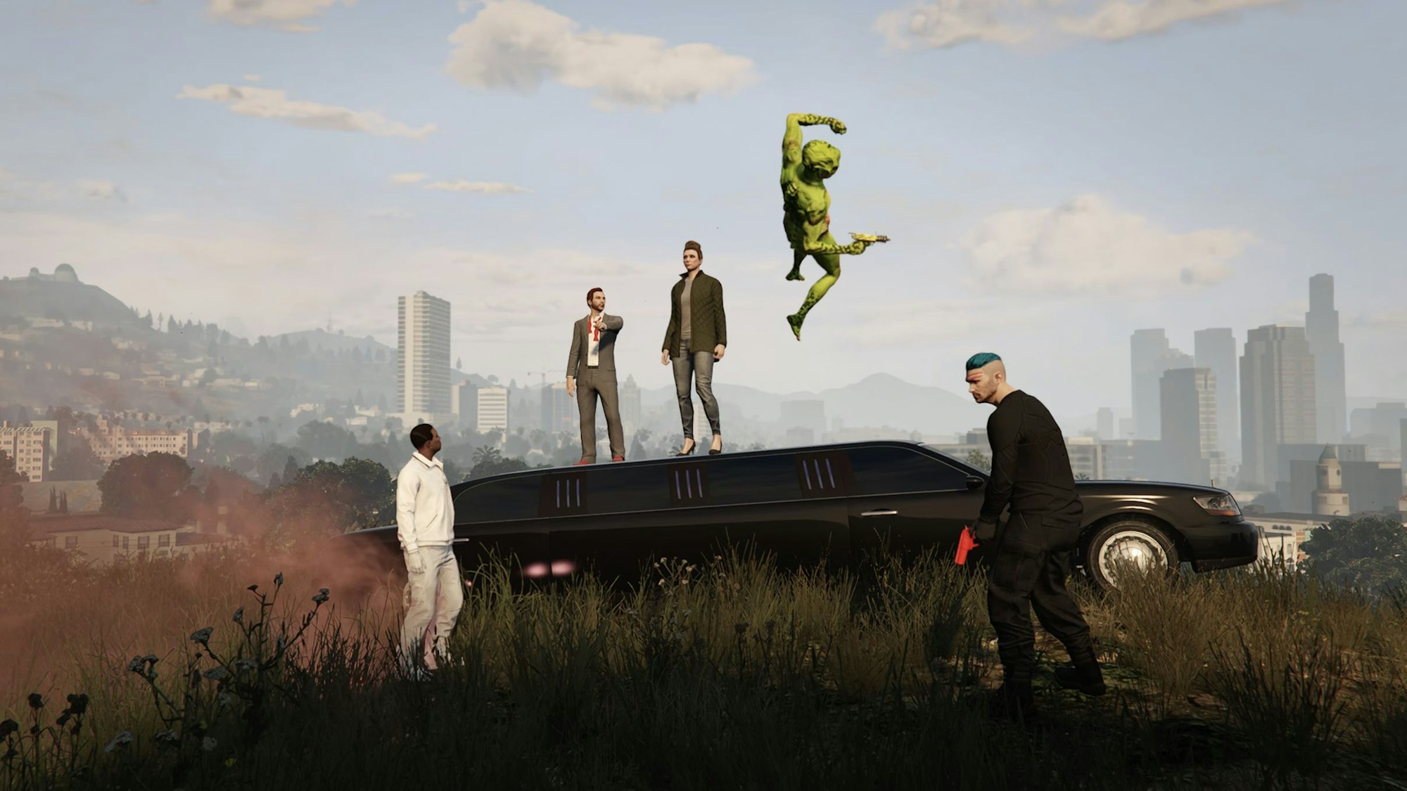 Szene aus Grand Theft Hamlet