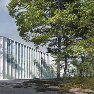 Die Visualisierung zeigt den Entwurf für das geplante Nachwuchsleistungszentrum des FC am Franz-Kremer-Stadion.