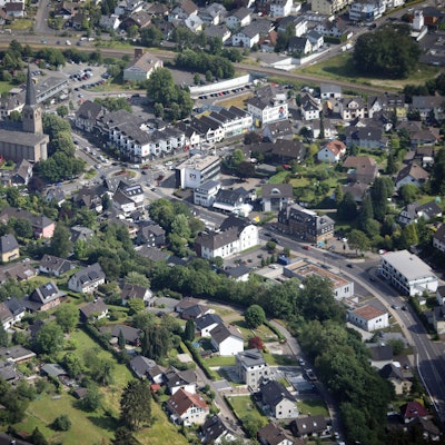 Overath aus der Luft.