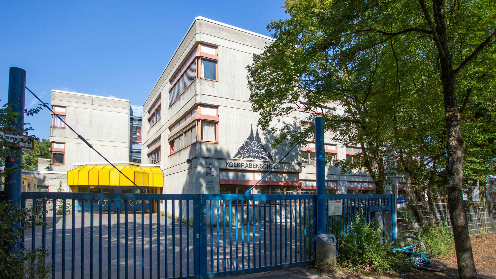 Außenansicht der Kolkrabenschule in Köln, einer Förderschule für Geistige Entwicklung.