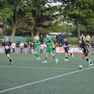 Eine Szene aus dem Benefizspiel.