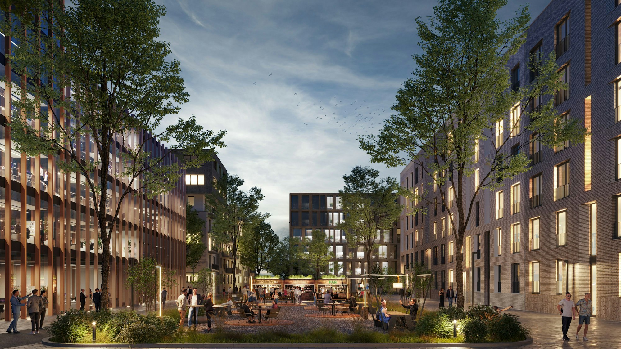 Visualisierungen Max-Becker-Areal in Ehrenfeld, genannt "Pan".