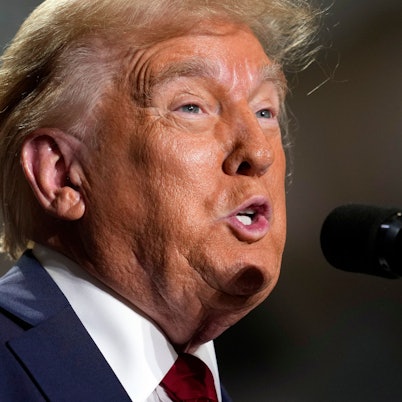 Donald Trump hat mit Bemerkungen über Kamala Harris für Empörung gesorgt - und für Kritik aus der eigenen Partei. (Archivbild)