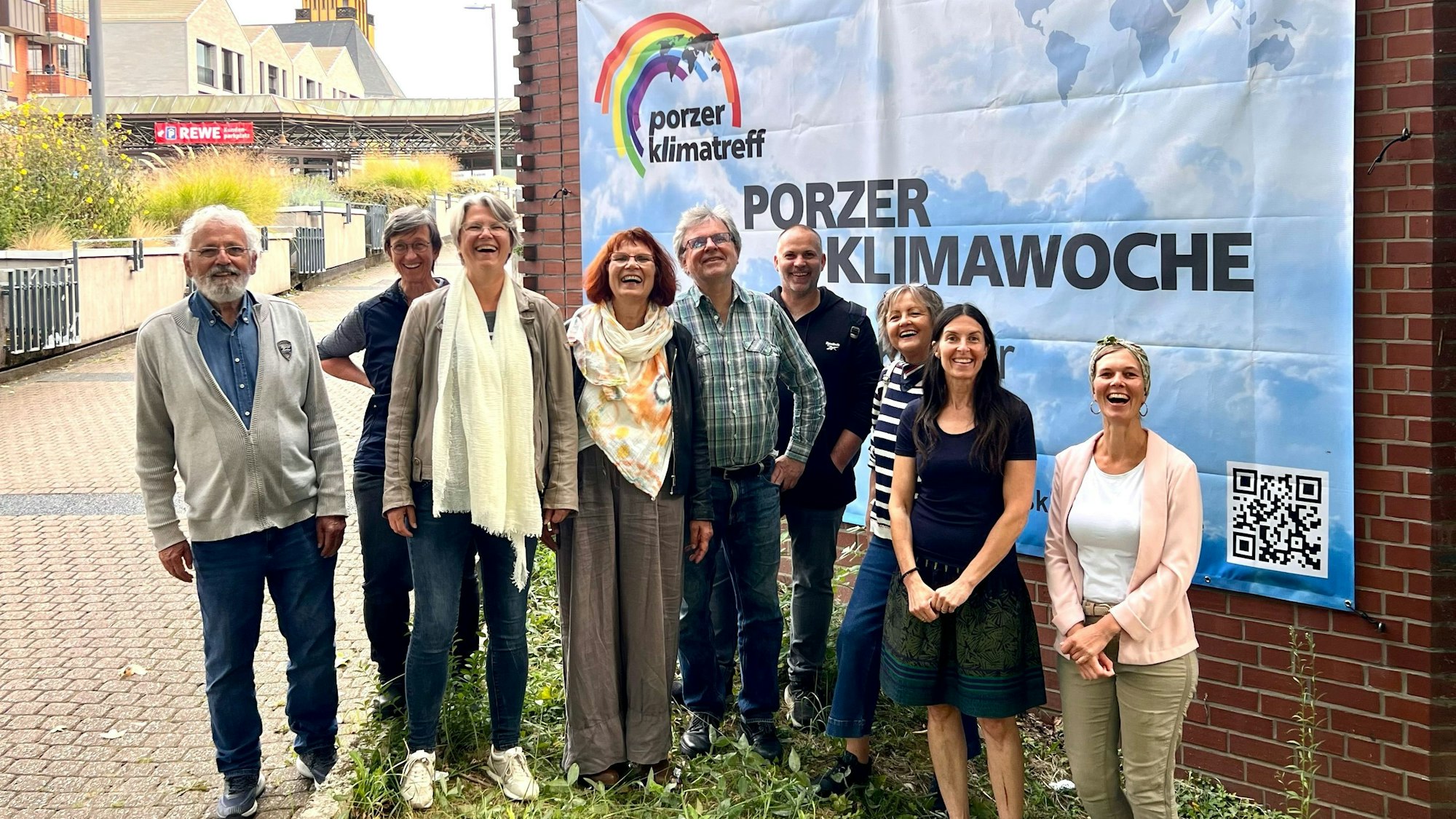 Akteure des Klimatreffs, der die dritte Porzer Klimawoche organisiert.