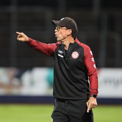 SC Fortuna Köln vs. Borussia Mönchengladbach II, 4.Liga, Matthias Mink (Fortuna), 23.08.2024, Bild: Herbert Bucco