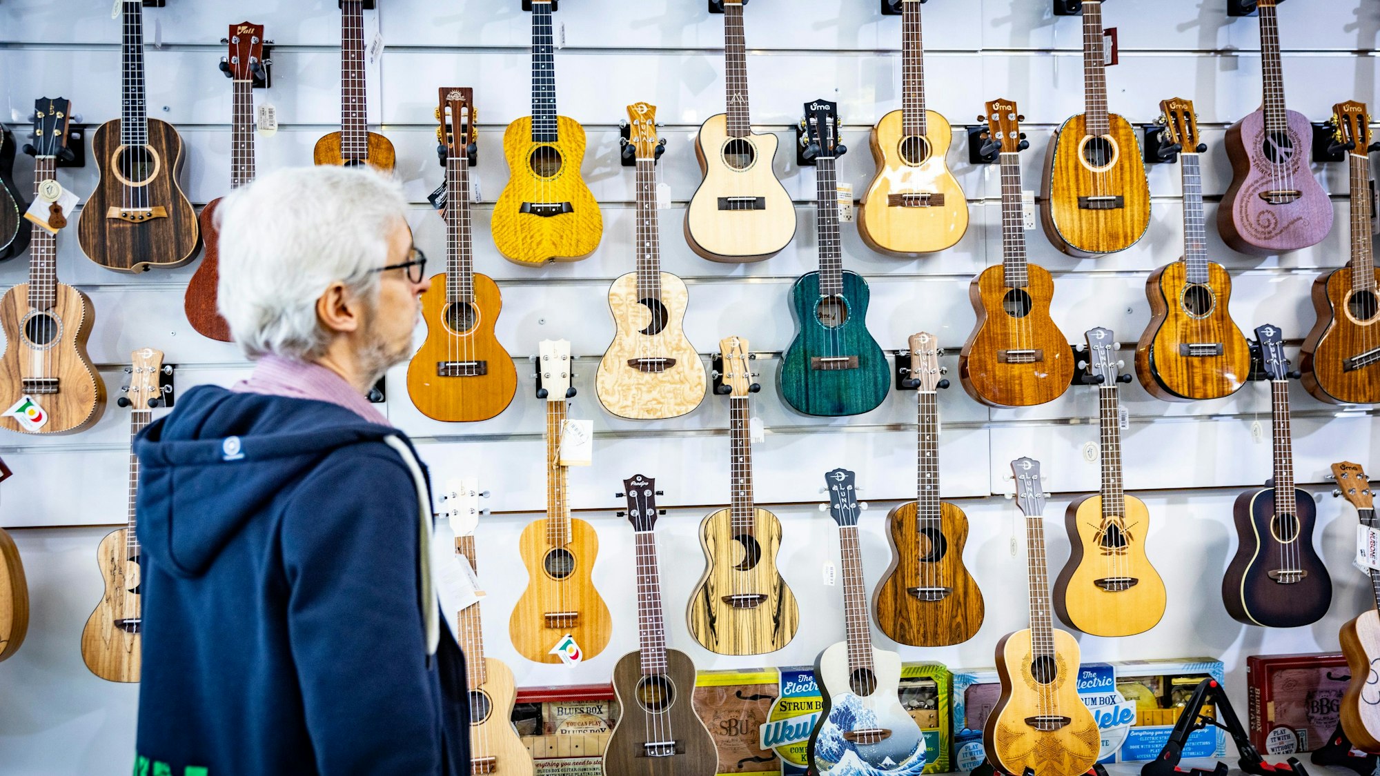 Das Traditionsgeschäft Musikhaus Tonger schließt.