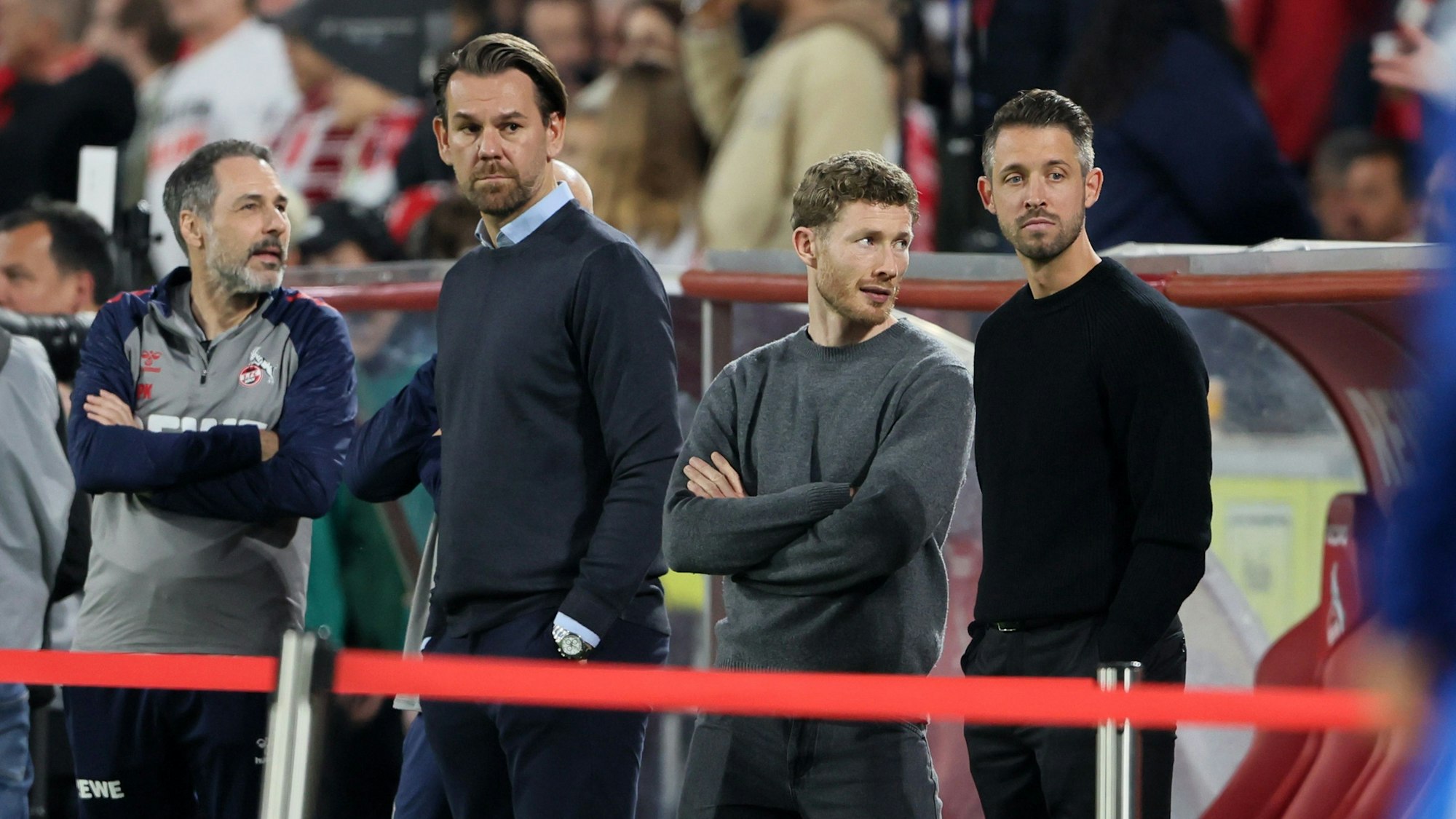 Thomas Kessler, Florian Kainz, Mark Uth (1. FC Köln), Bild: Herbert Bucco