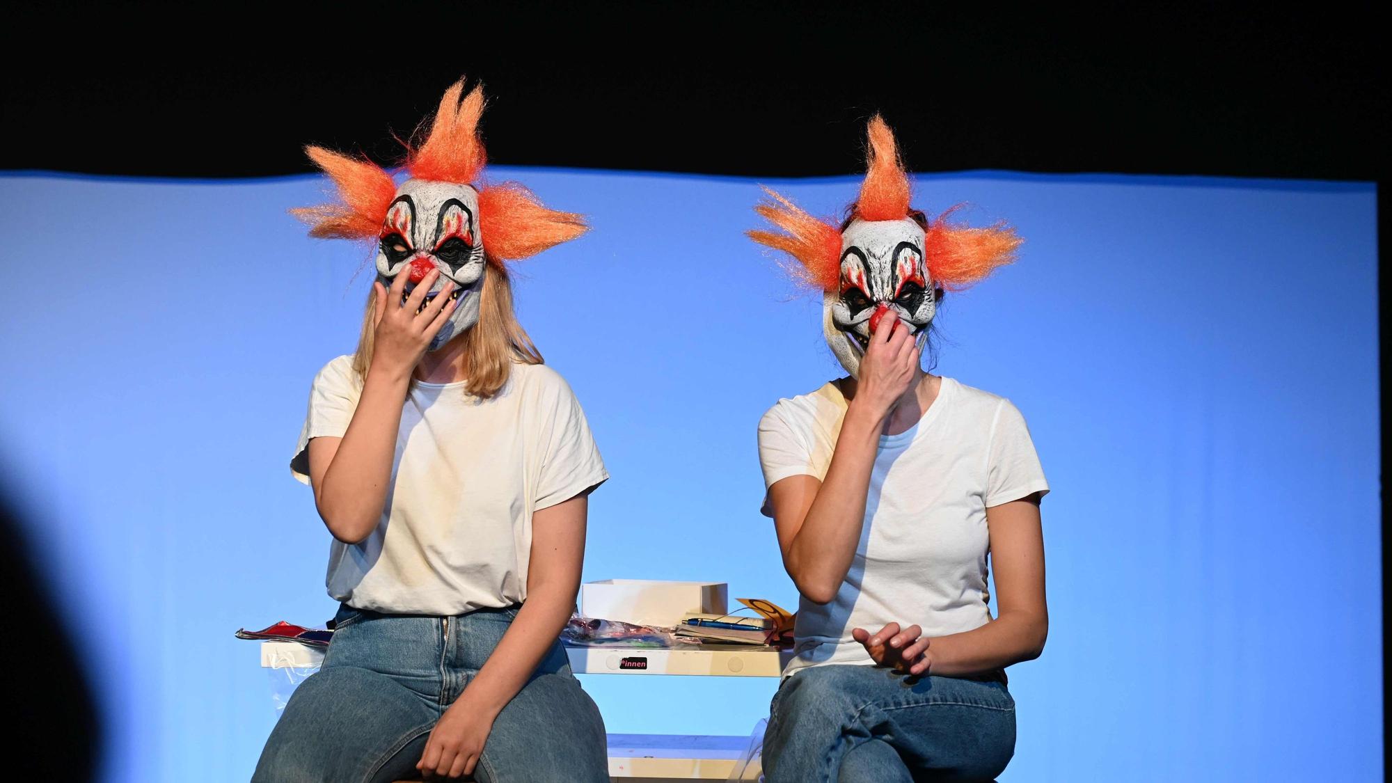 Szene beim Festival der darstellenden Künste.