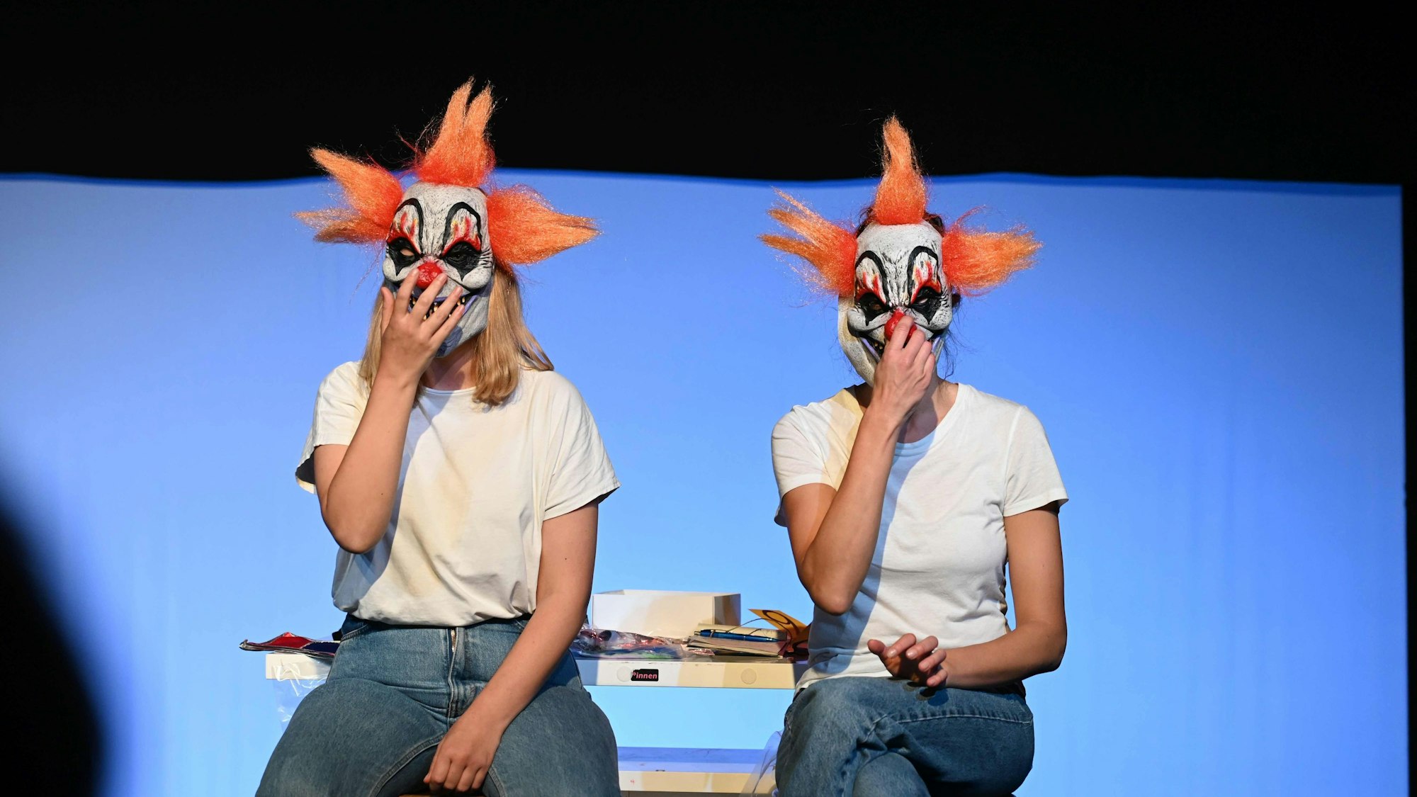 Szene beim Festival der darstellenden Künste.