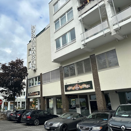 Südarkaden in Sankt Augustin.