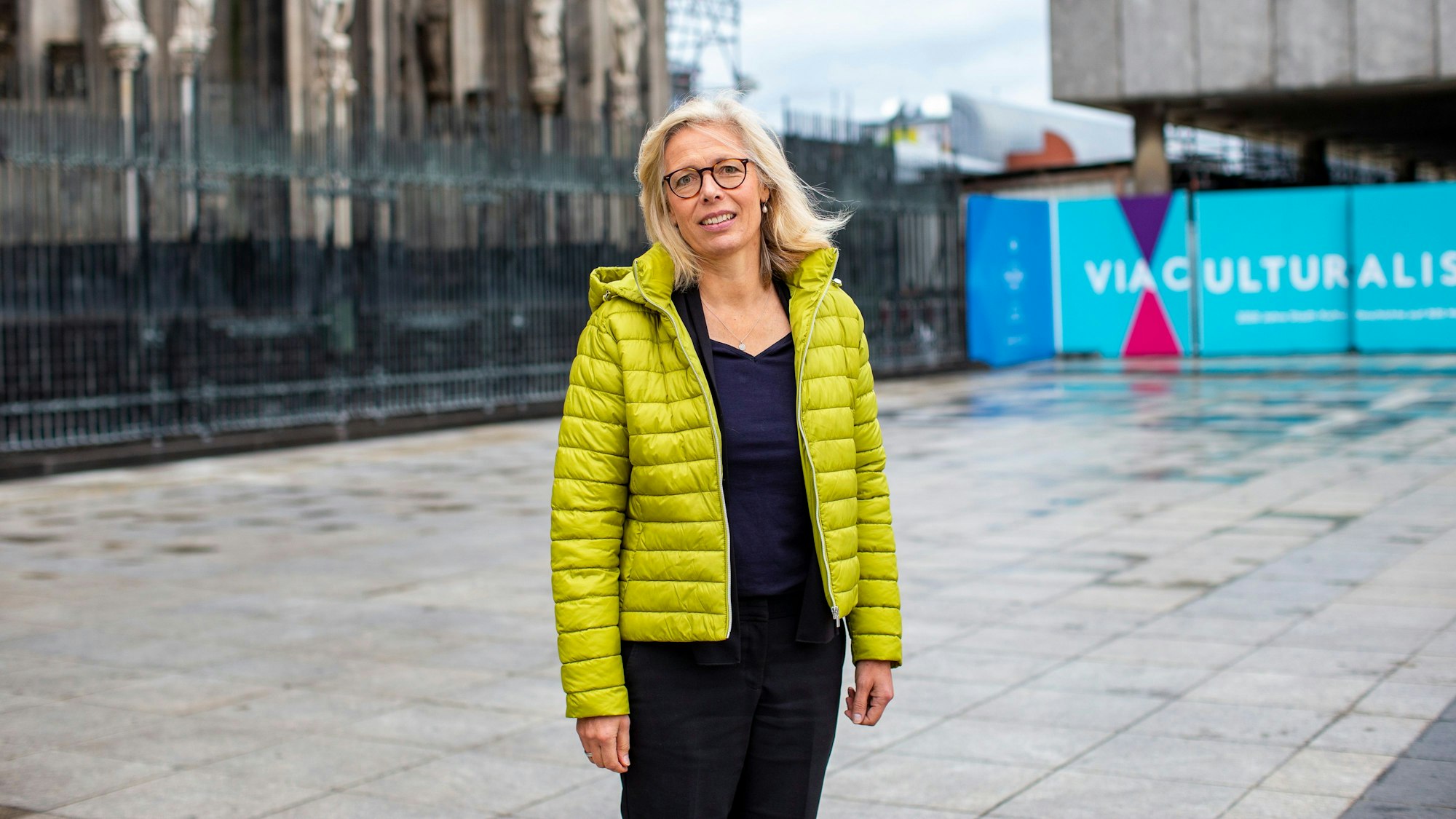 Constanze Gismanns Arbeitsbereich ist Kölns Altstadt mit ihrem viel besuchtem Domumfeld.