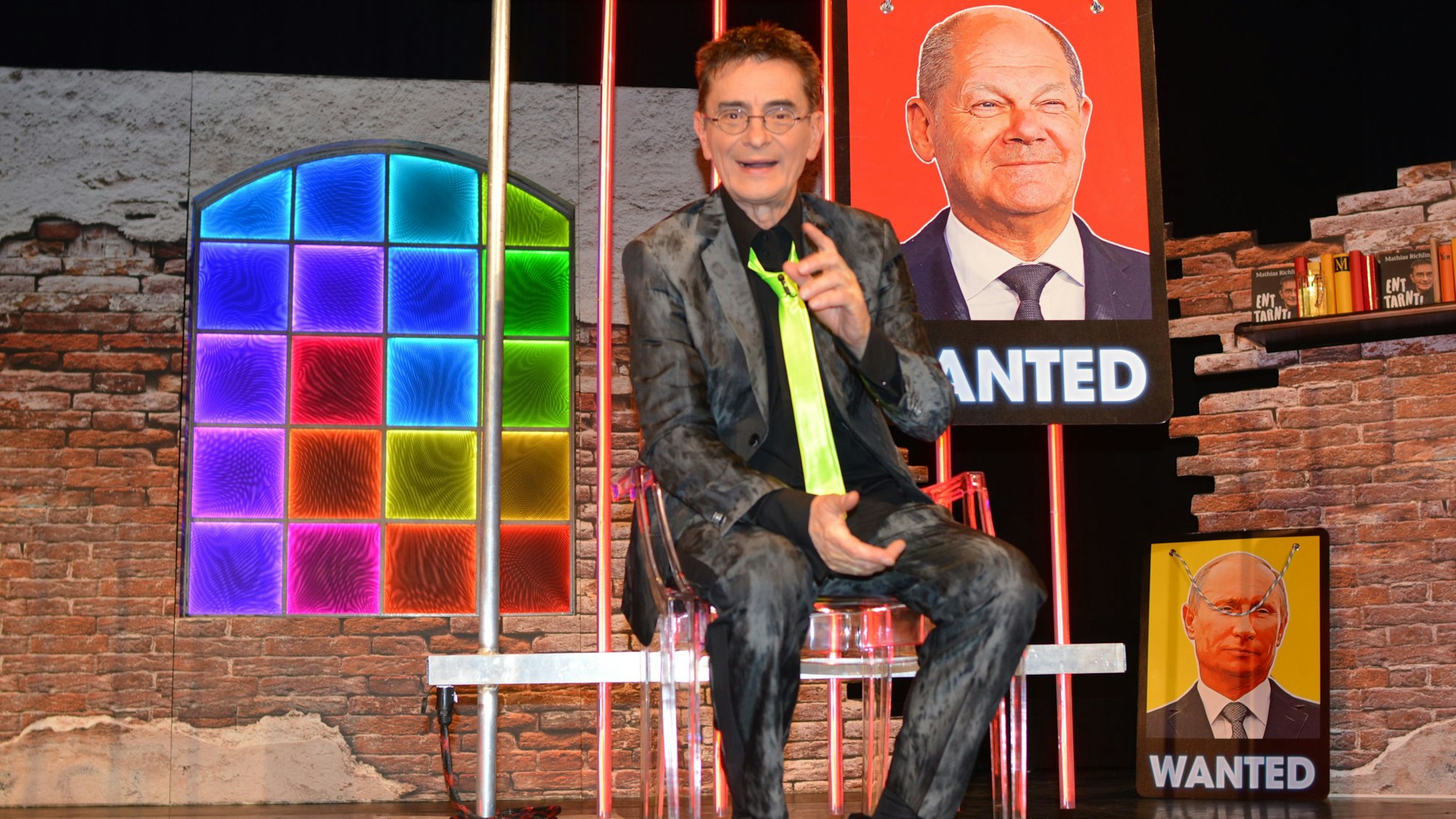 „Olaf Scholz  ist der Joe Biden der deutschen Politik“, da ist sich Mathias Richling sicher.