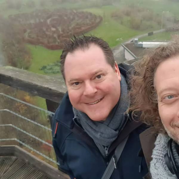 Jens Höhner und Basti Wirtz von Radio Berg auf Panarbora.