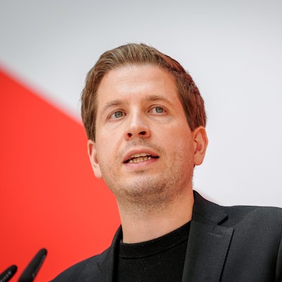 Überraschender Rücktritt: Kevin Kühnert gibt das Amt des SPD-Generalsekretärs ab. (Archivbild)