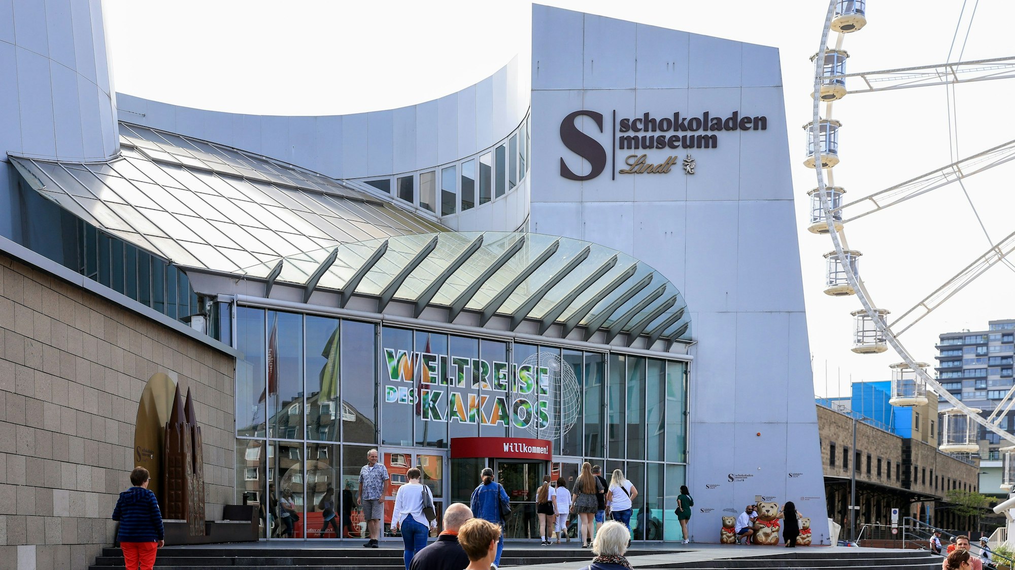 Außenansicht des Schokoladenmuseums