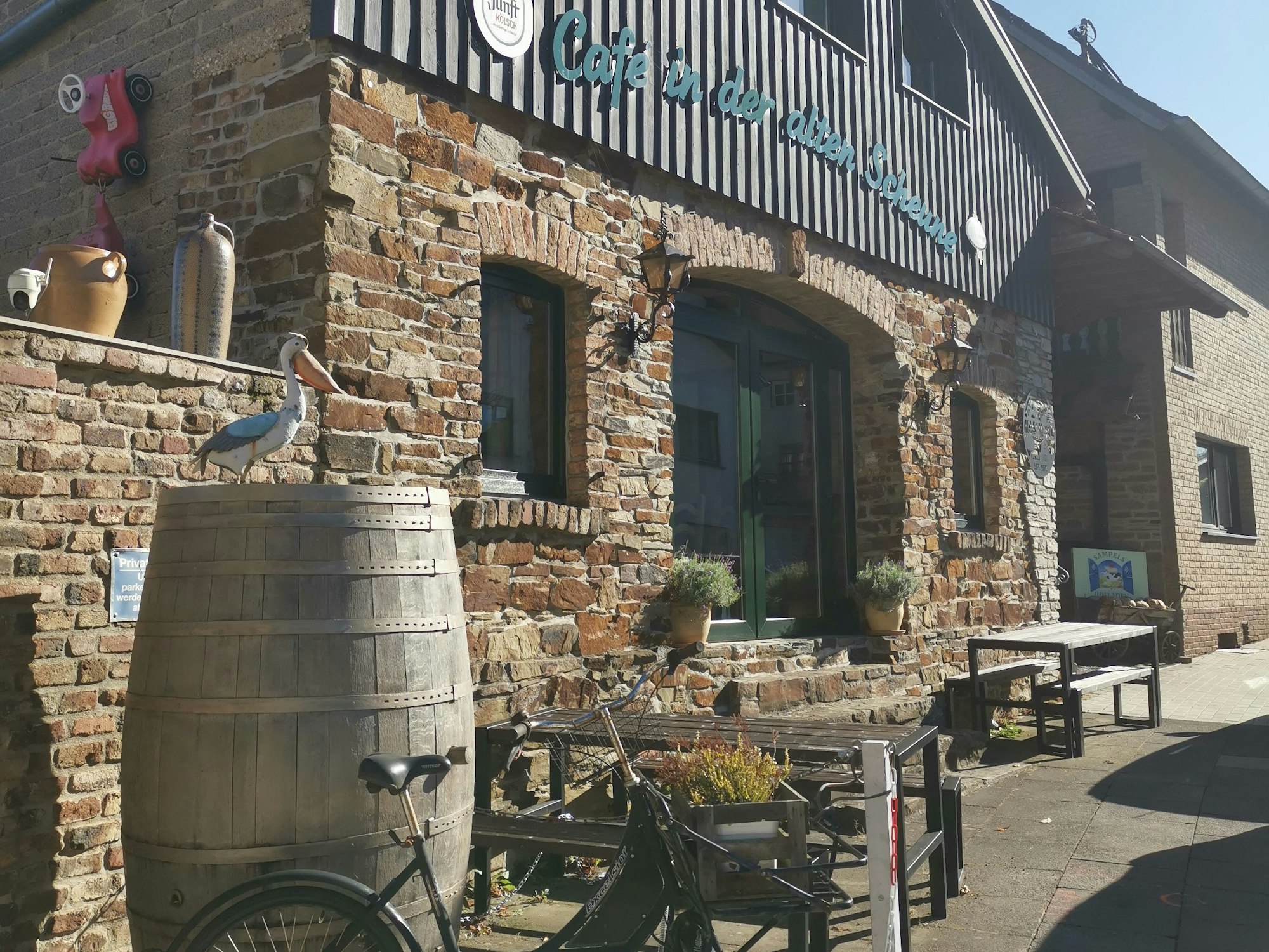 Cafe in der alten Scheune Rheinbach Hilberath Frühstück