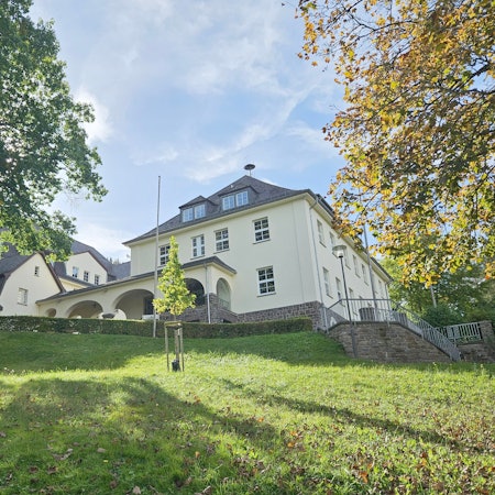 Blick auf das Schleidener Rathaus.