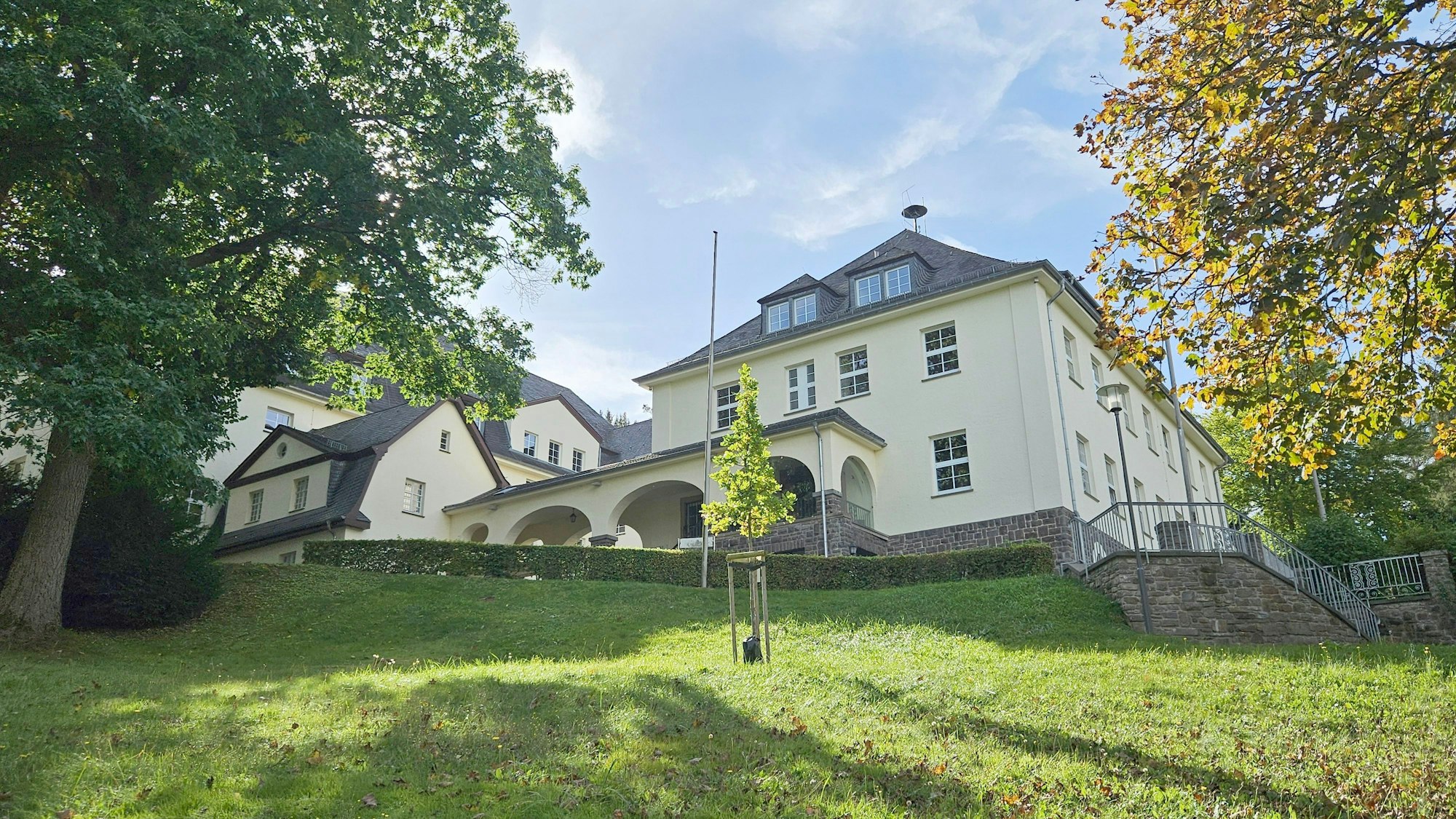 Blick auf das Schleidener Rathaus.