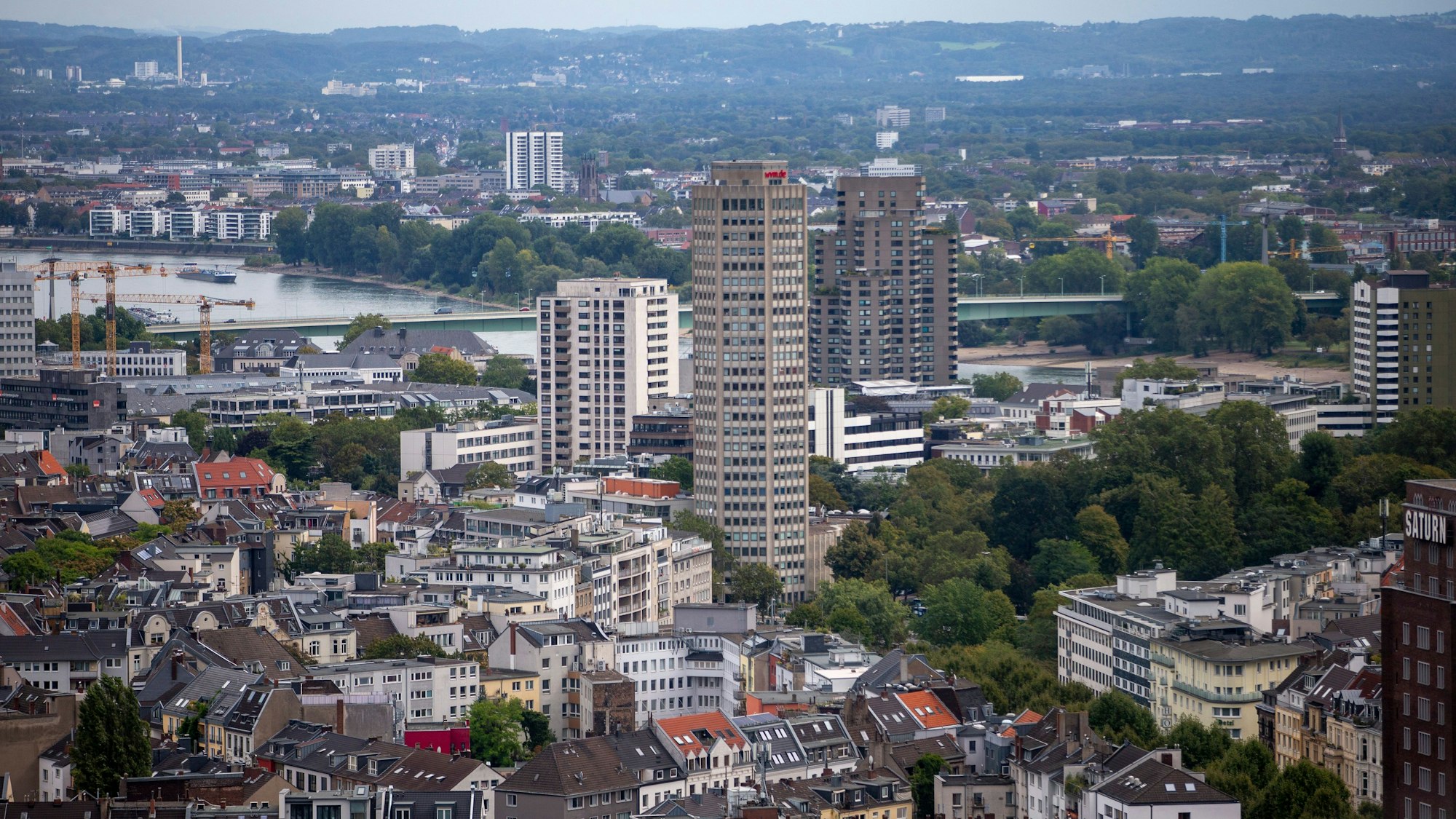 Blick über Köln.