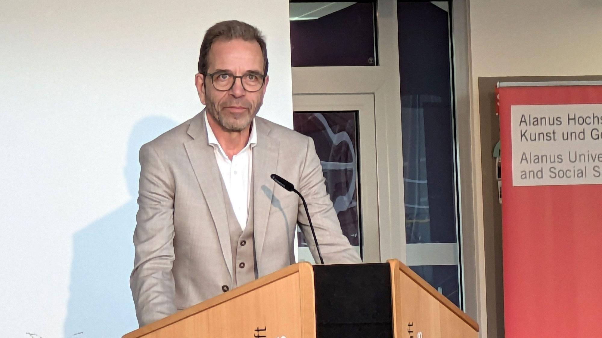 Antrittsrede von Professor Dr. Thomas Maschke.