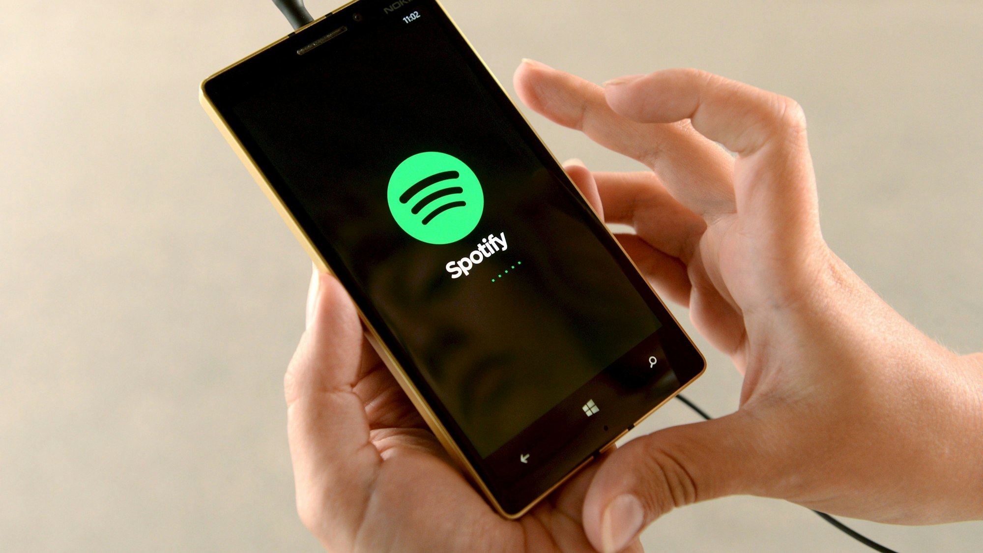 Das Logo des Steaming-Musikdienst Spotify