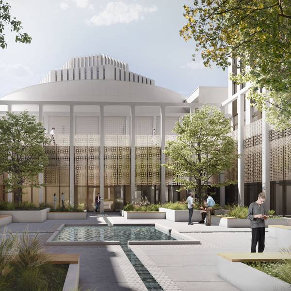 Visualisierung der neuen Verbandszentrale des VIKZ an der Stolberger Straße 370a.