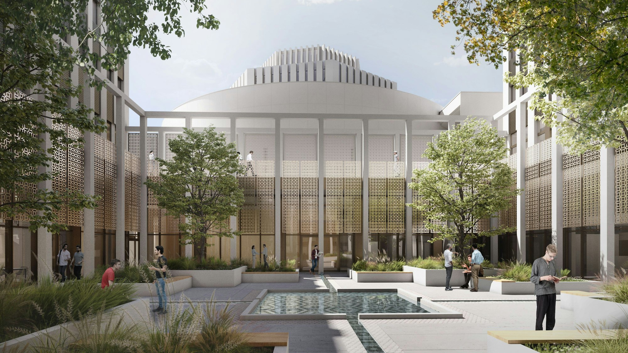 Visualisierung der neuen Verbandszentrale des VIKZ an der Stolberger Straße 370a.