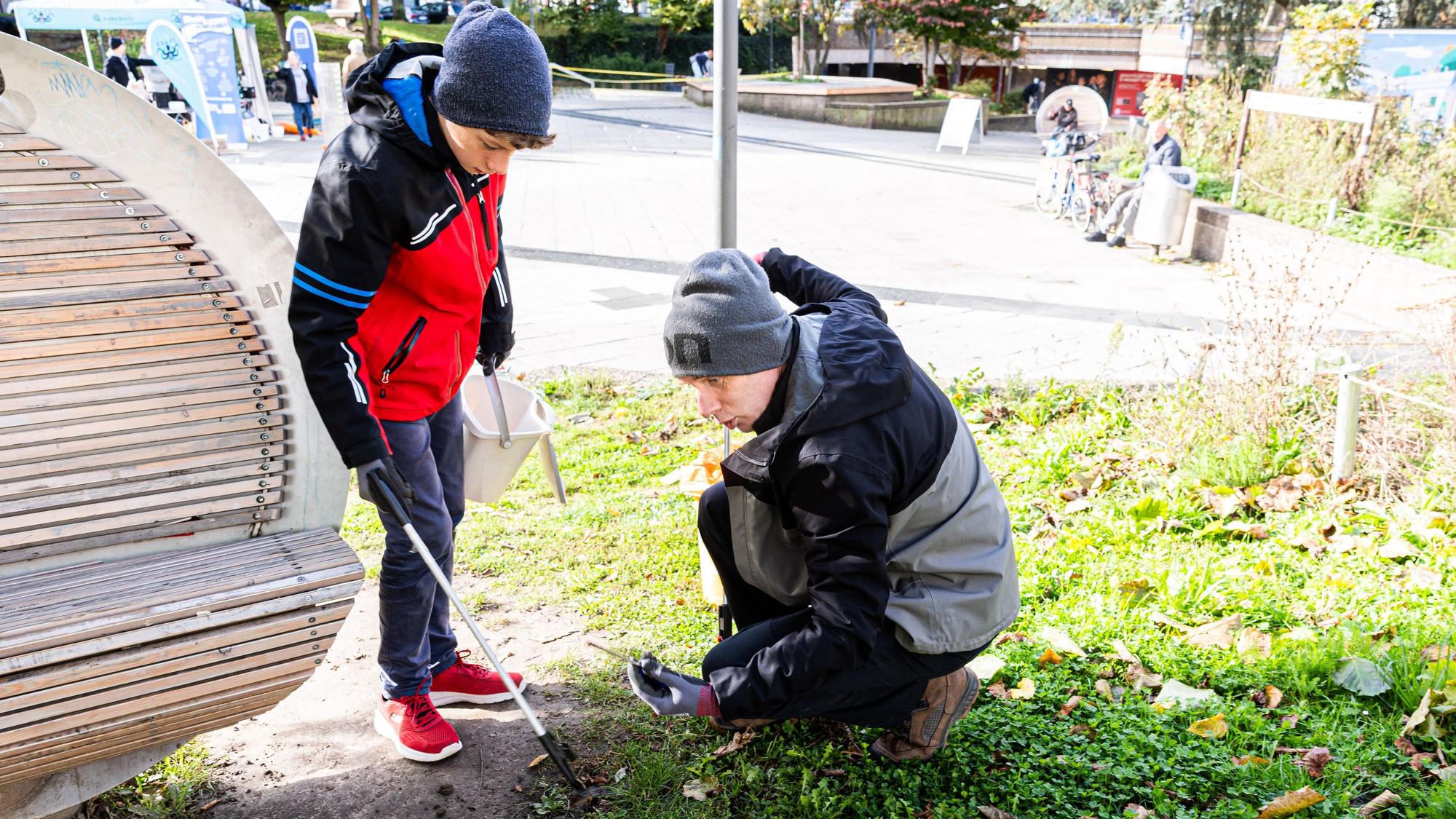 bückathlon kippen müll krake ebertplatz mbo