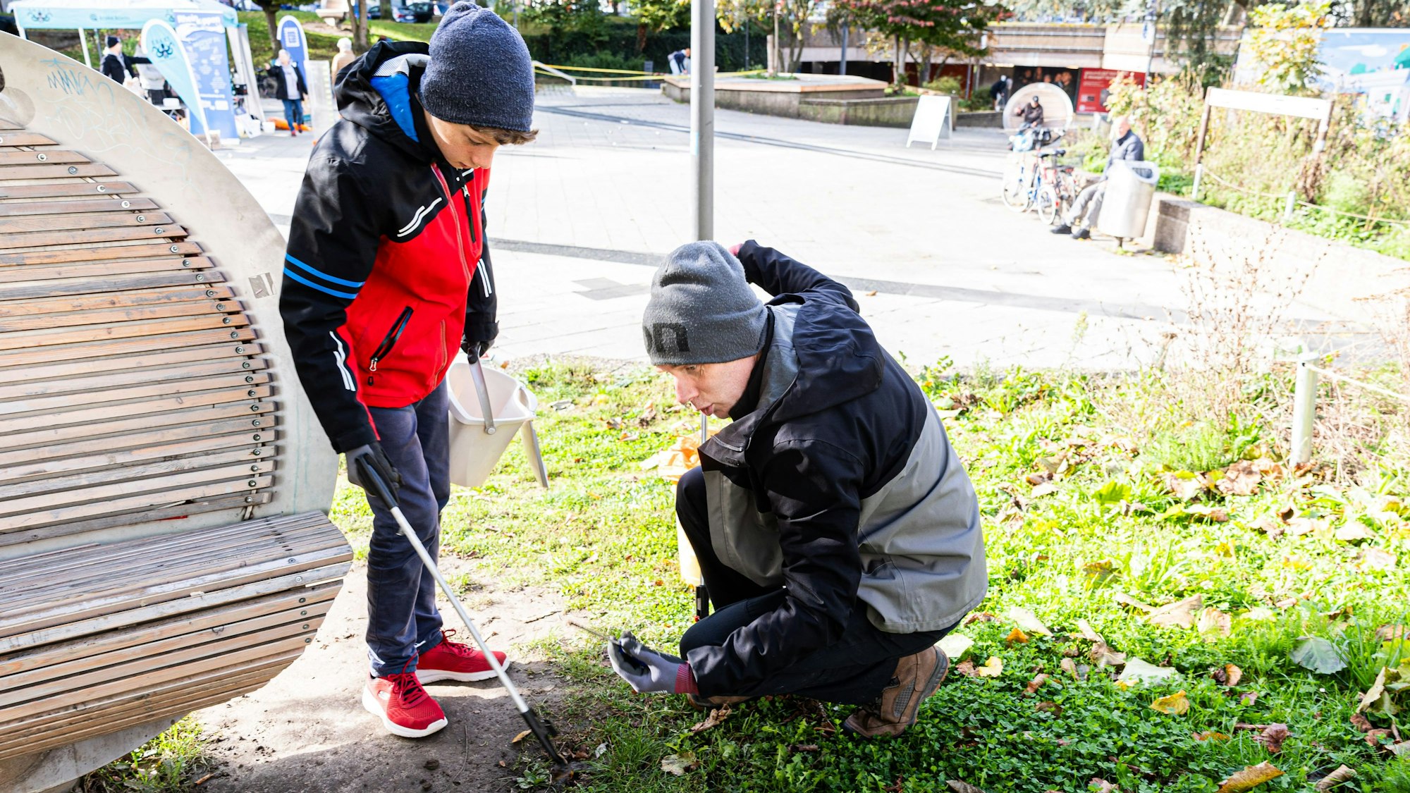 bückathlon kippen müll krake ebertplatz mbo