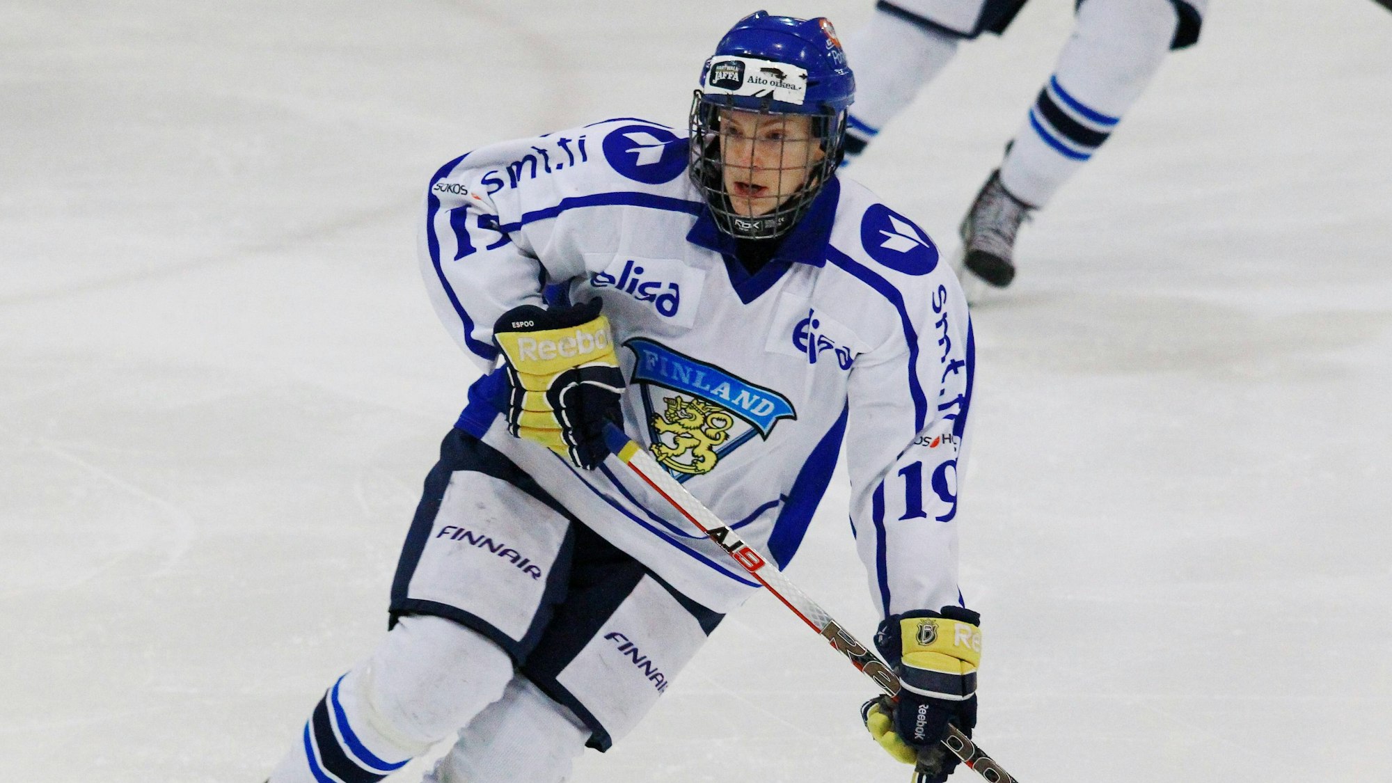 Janne Puhakka bei einem Spiel.