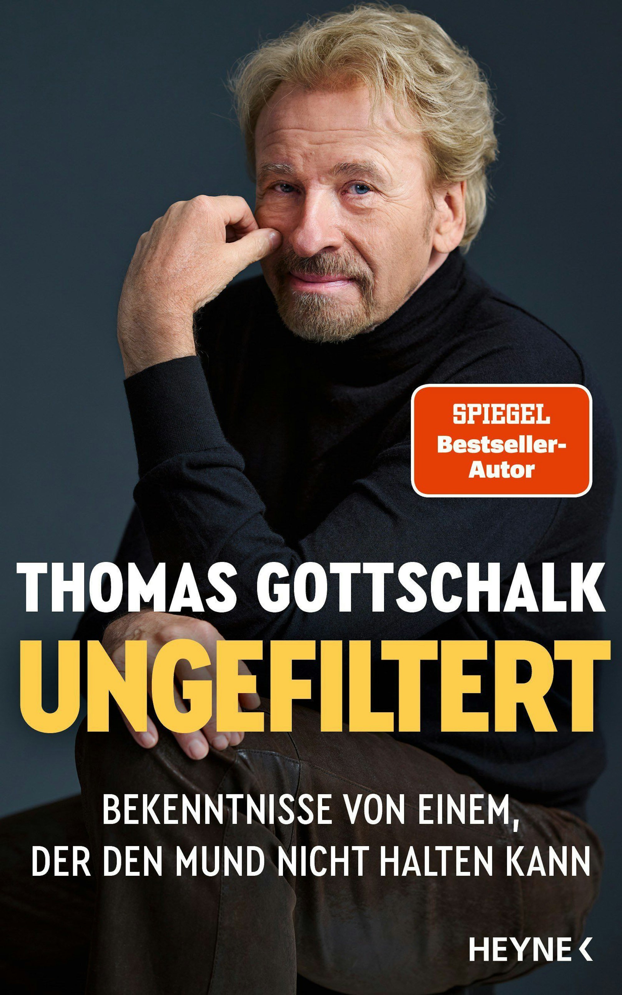 Nach „Herbstblond“ aus dem Jahr 2015 und „Herbstbunt“ von 2019 bringt Entertainer Thomas Gottschalk an diesem Mittwoch „Ungefiltert“ heraus.