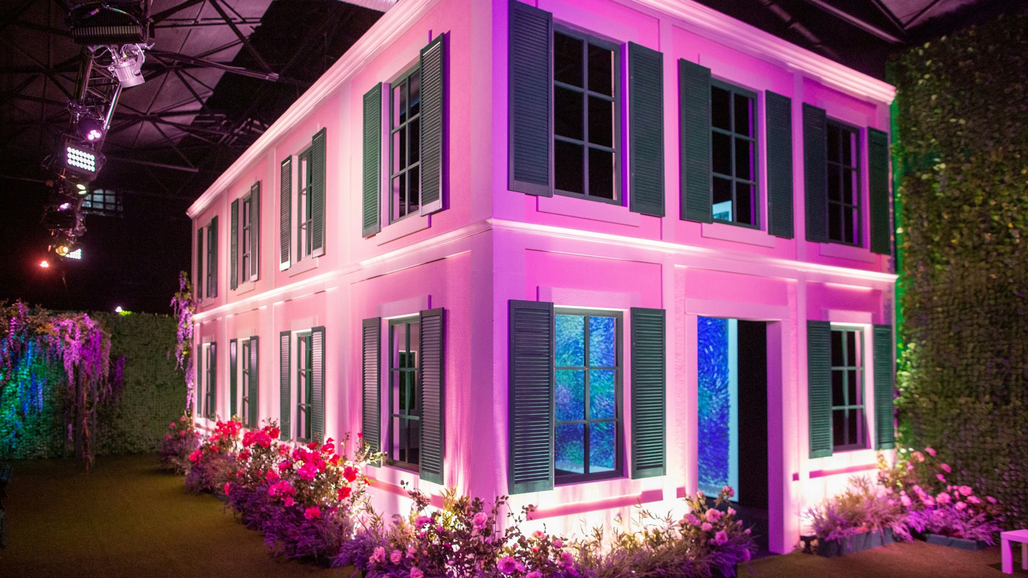 Der Nachbau von Monets Haus.