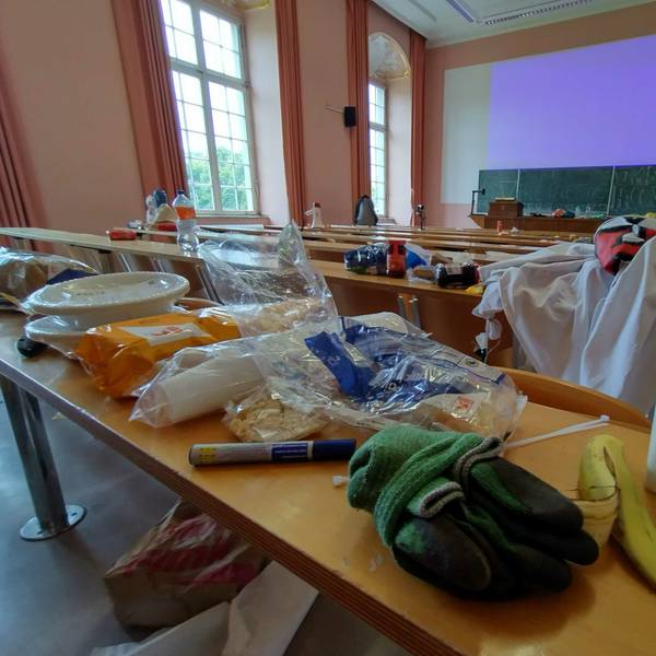 Pro-palästinensische Aktivisten hatten am 12. Juni Hörsäle der Uni Bonn besetzt.Foto: Dirker
Fotografen: Jonas Dirker