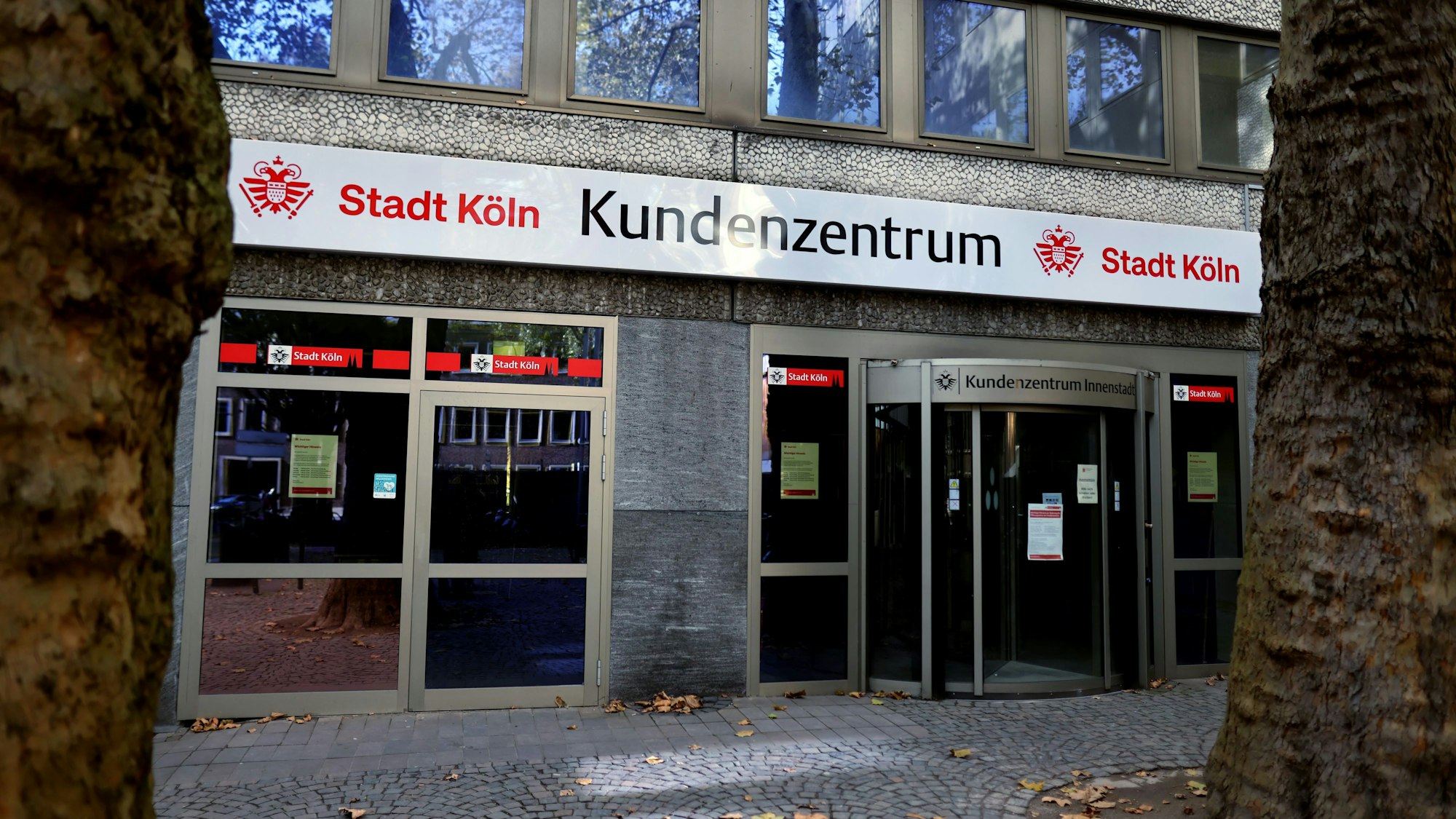 Das Kundenzentrum in der Innenstadt.