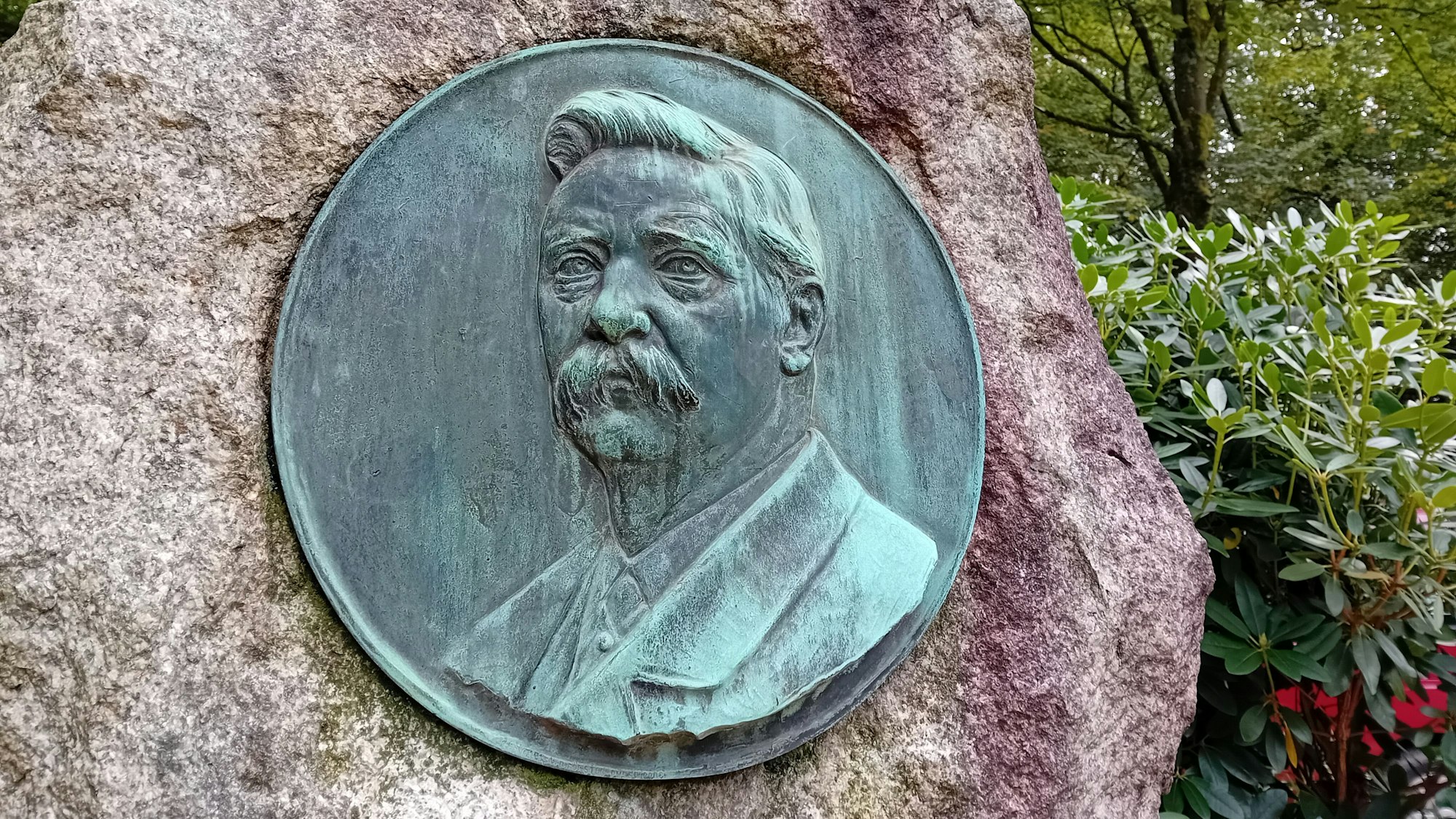 Ein Bildnis des Industriellen Carl Steinmüller.