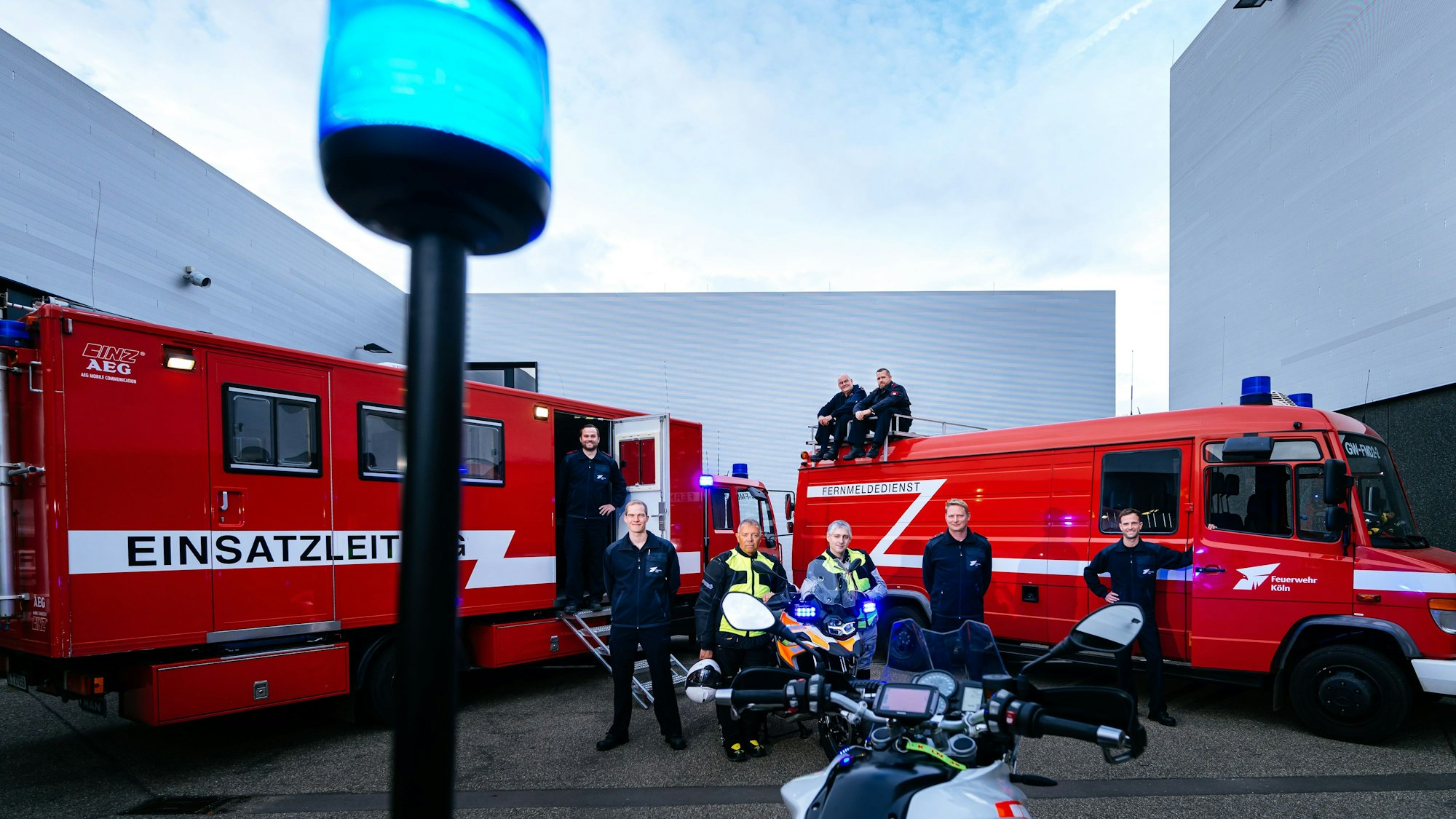 Gut ausgerüstet: der Fernmeldedienst der Feuerwehr