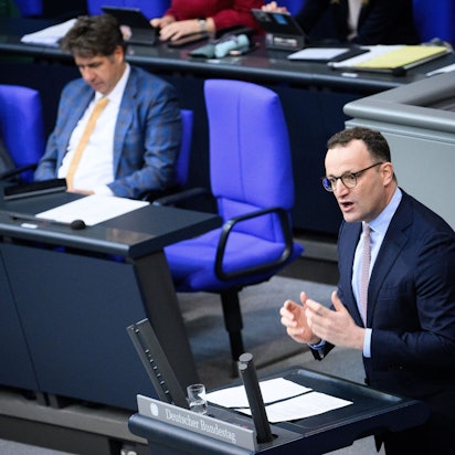 Der ehemalige Gesundheitsminister Jens Spahn von der CDU hat Ambitionen auf ein erneutes Ministeramt.