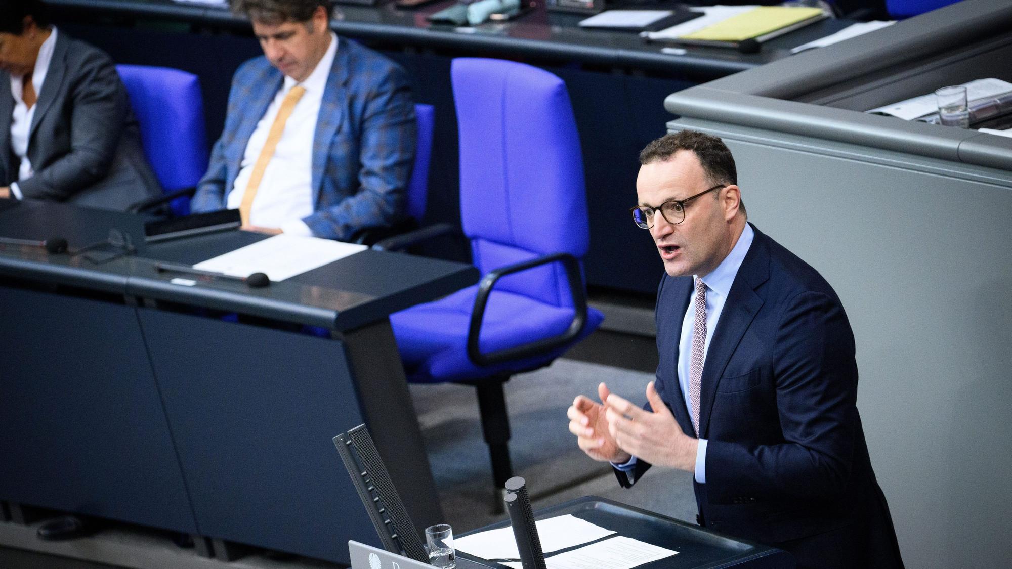 Der ehemalige Gesundheitsminister Jens Spahn von der CDU hat Ambitionen auf ein erneutes Ministeramt.