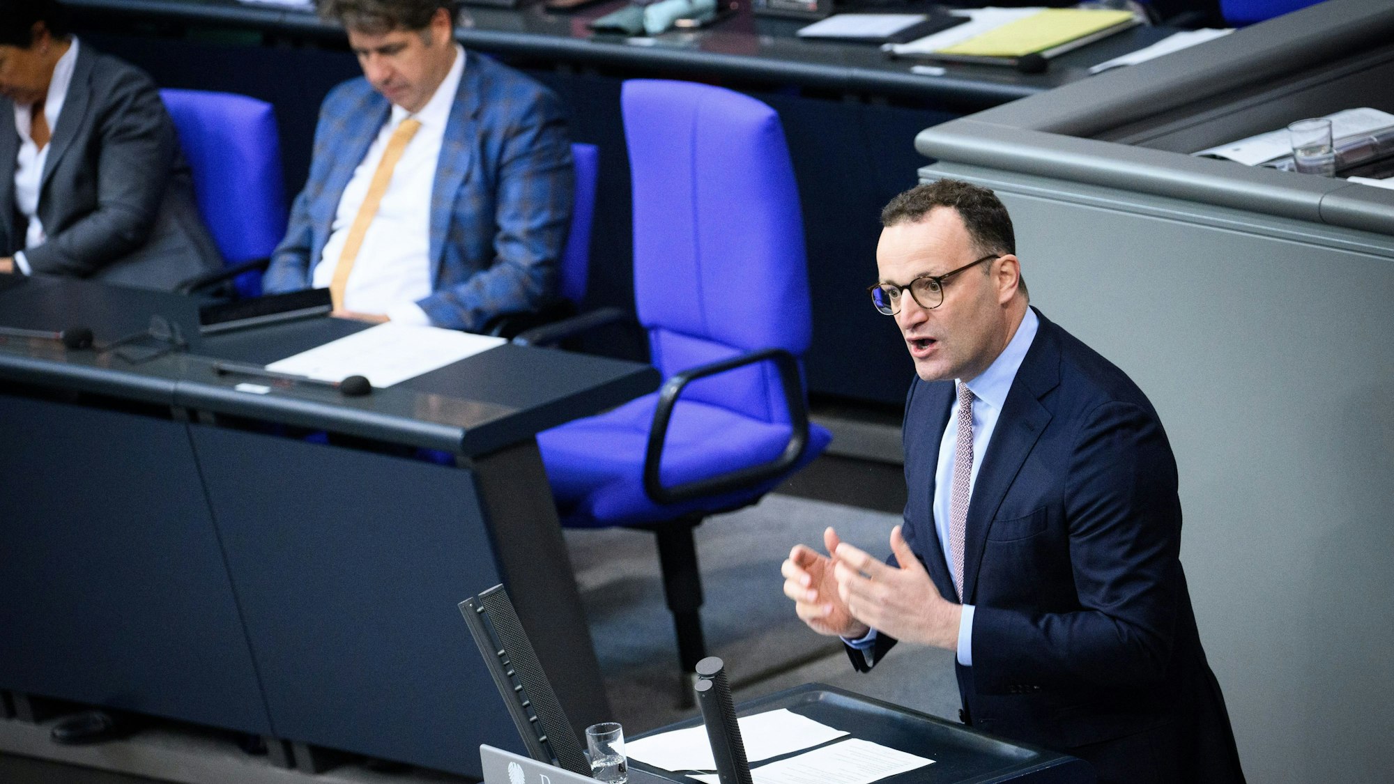 Der ehemalige Gesundheitsminister Jens Spahn von der CDU hat Ambitionen auf ein erneutes Ministeramt.