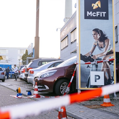 Tatort Fitnessstudio: Hier kam es zu den Schüssen in Kalk.
