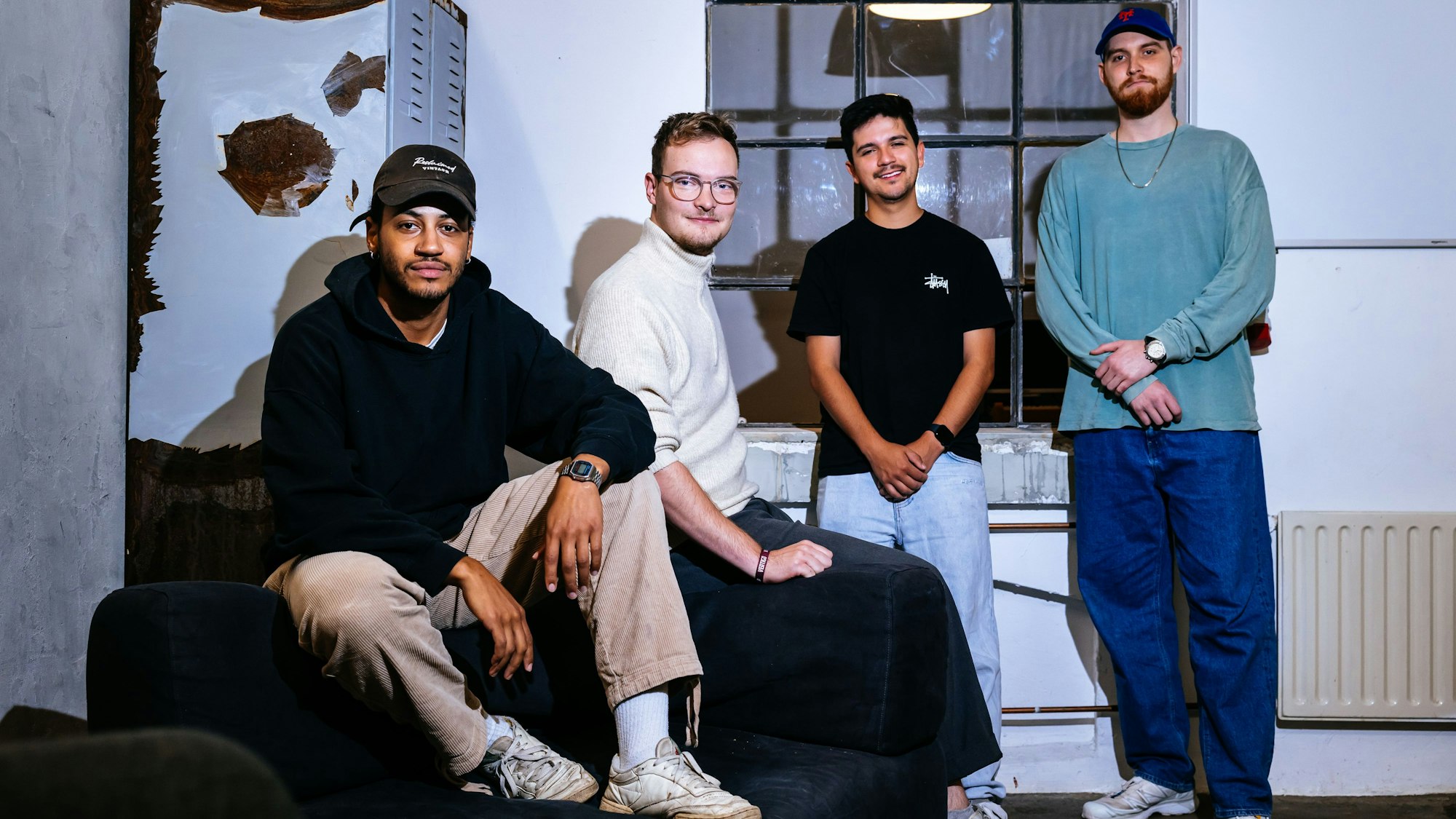 Das junge Team der „Filmschneiderei“.