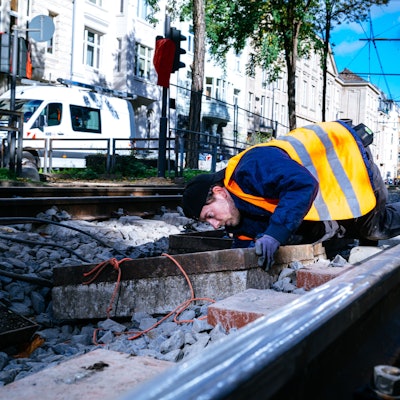 Die Gleisarbeiten am Ubierring befinden sich auf der Zielgeraden.