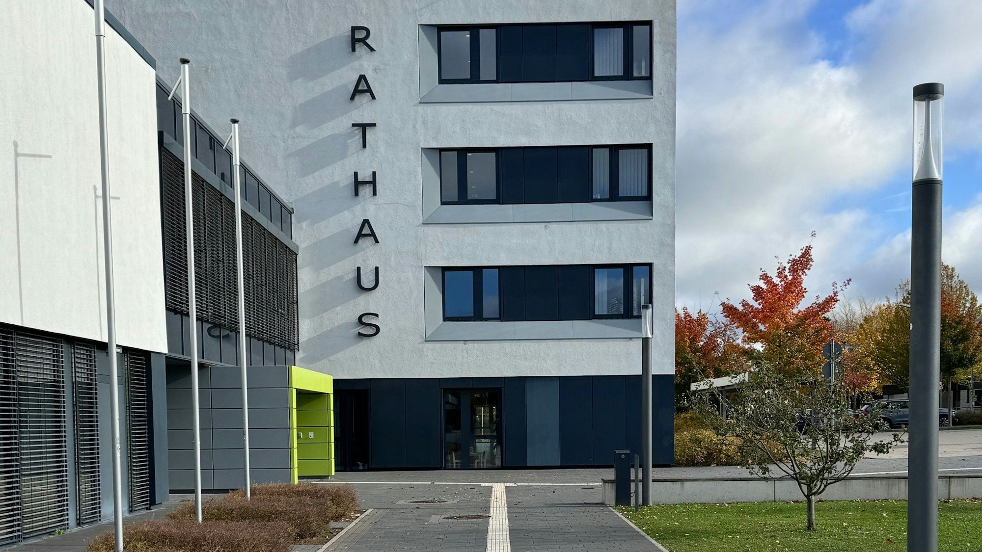 Das Meckenheim Rathaus
im Oktober 2024.